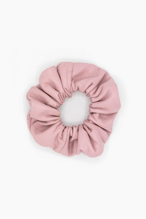 Los Angeles Apparel Leather Scrunchie