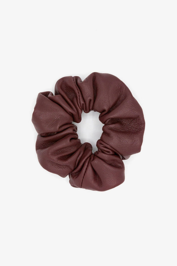 Los Angeles Apparel Leather Scrunchie