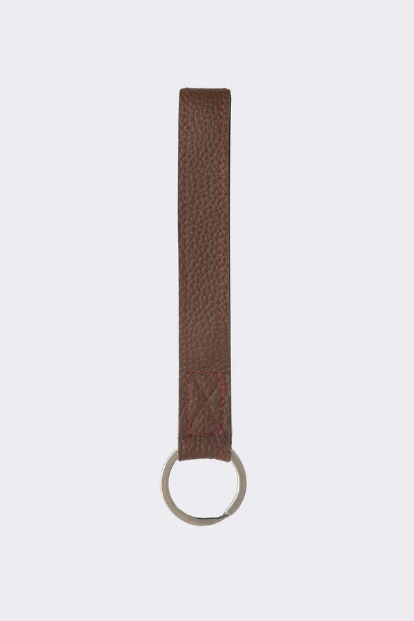 Los Angeles Apparel Leather Strap Key Ring