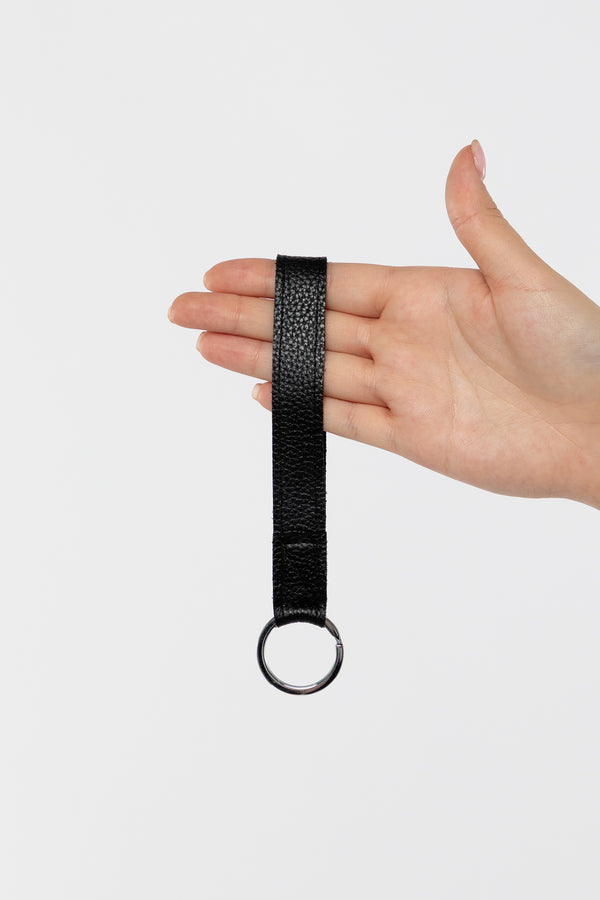 los angeles apparel Leather Strap Key Ring