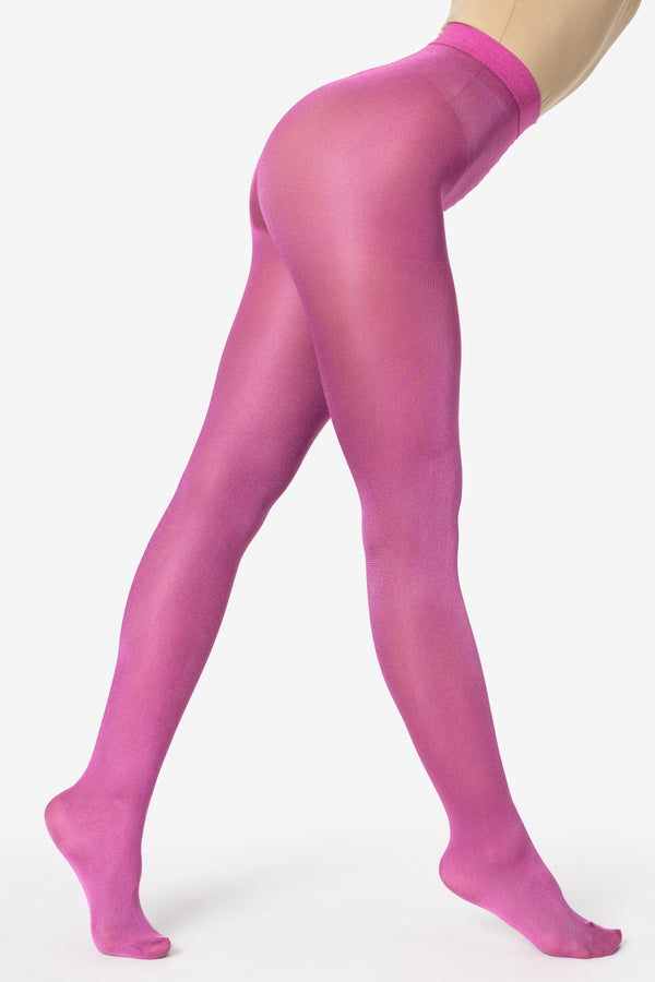 los angeles apparel Liquid Metallic Opaque Tights