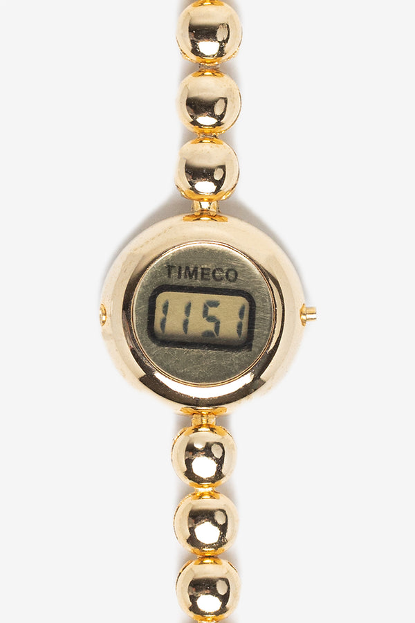 Los Angeles Apparel Little Circle Gold Watch