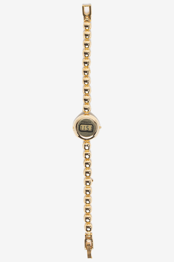 Los Angeles Apparel Little Circle Gold Watch
