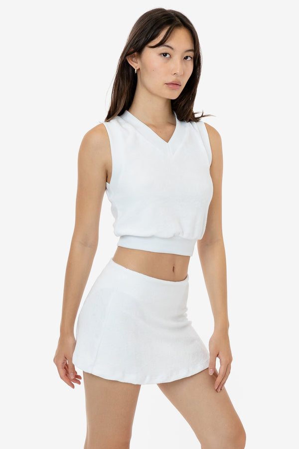 Los Angeles Apparel Loop Terry Mini Skort