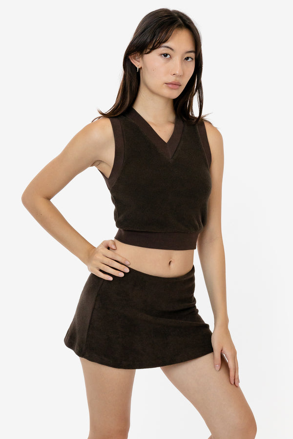 los angeles apparel Loop Terry Mini Skort
