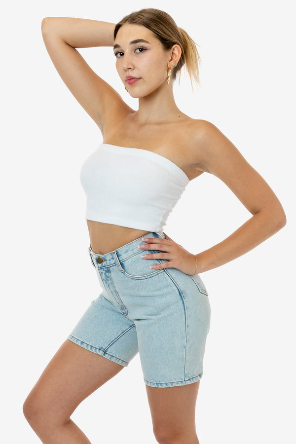 Los Angeles Apparel Loop Terry Tube Top