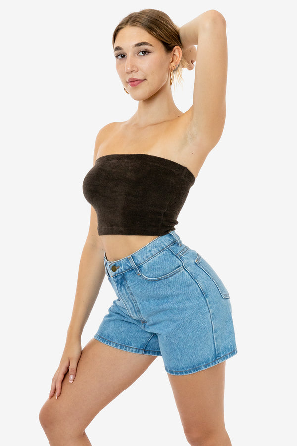 los angeles apparel Loop Terry Tube Top