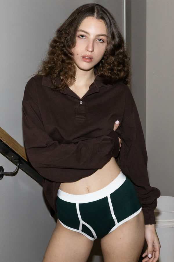 Los Angeles Apparel Men's Baby Rib Brief