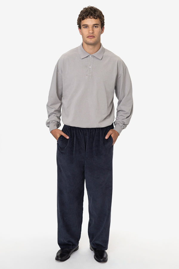 Los Angeles Apparel Men's Corduroy Wide Leg Pant