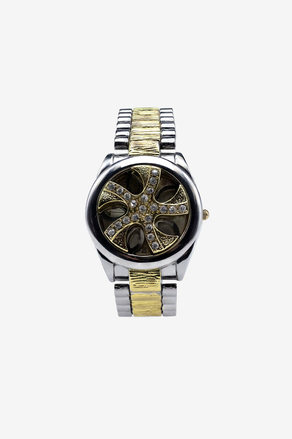 los angeles apparel Men's Spinner Watch