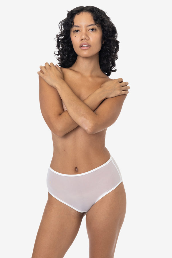 Los Angeles Apparel Micro Mesh High Waist Panty