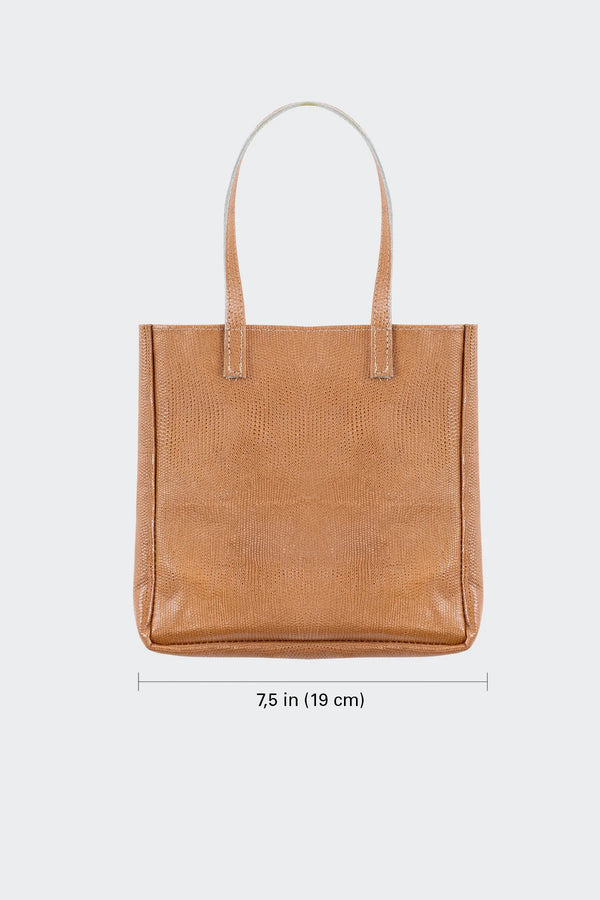 Los Angeles Apparel Mini Leather Tote Bag