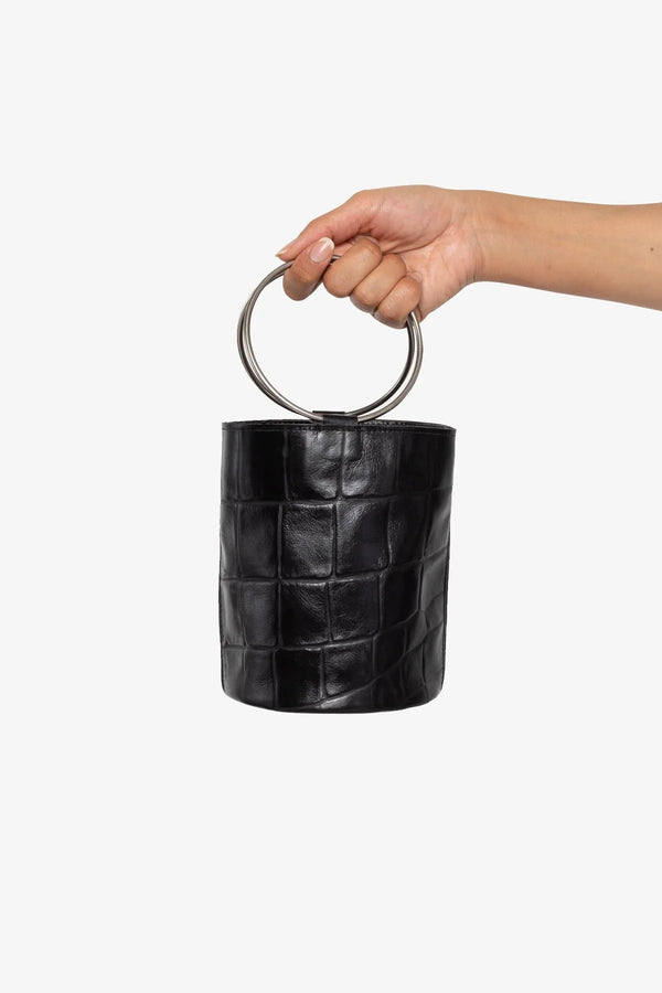 los angeles apparel Mini O Ring Bucket Bag