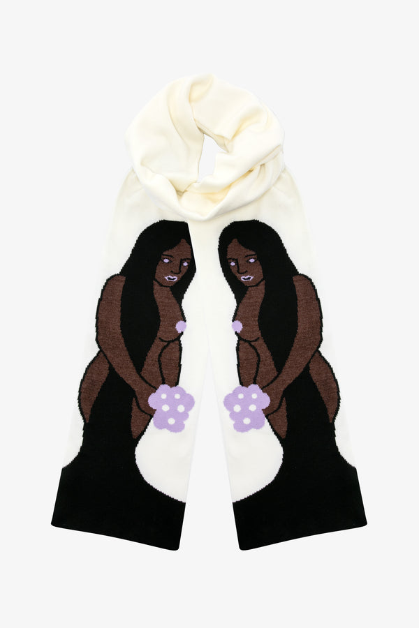 Los Angeles Apparel Nude Woman Scarf