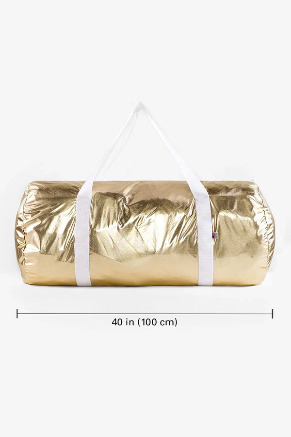 los angeles apparel Nylon Foil Weekender Bag