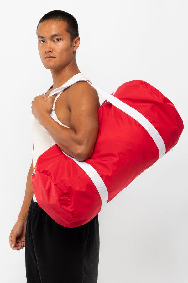 Los Angeles Apparel Nylon Pack Cloth Weekender Bag