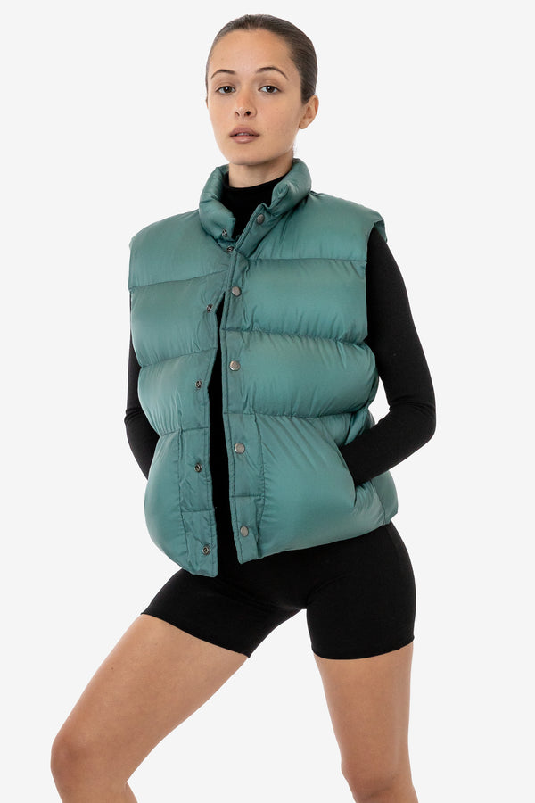 Los Angeles Apparel Nylon Puffer Vest