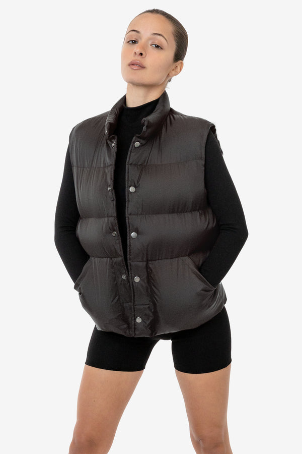 Los Angeles Apparel Nylon Puffer Vest