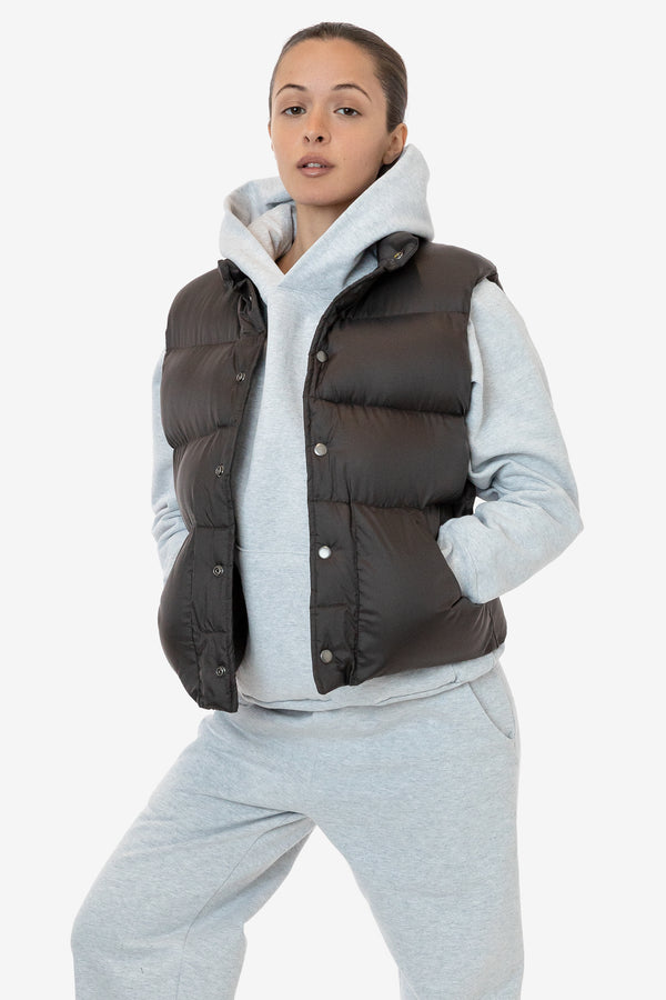 Los Angeles Apparel Nylon Puffer Vest