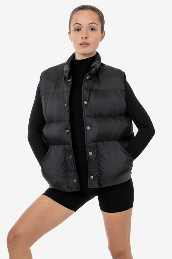 los angeles apparel Nylon Puffer Vest