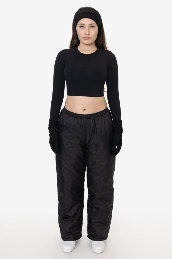 los angeles apparel Nylon Puffy Pant