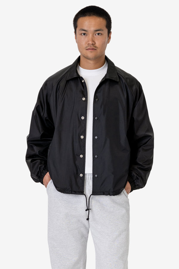 los angeles apparel Nylon Raglan Coaches Jacket