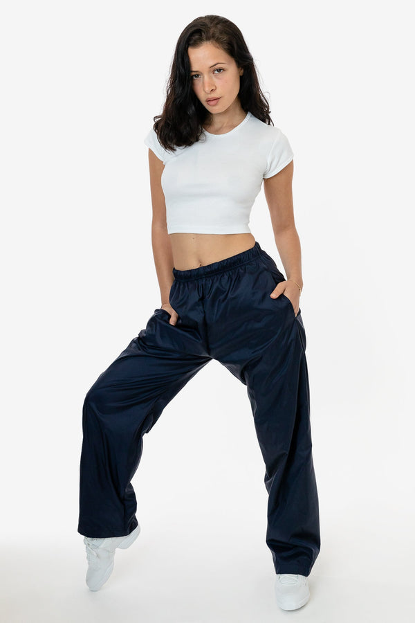 Los Angeles Apparel Nylon Taffeta Lined Track Pant