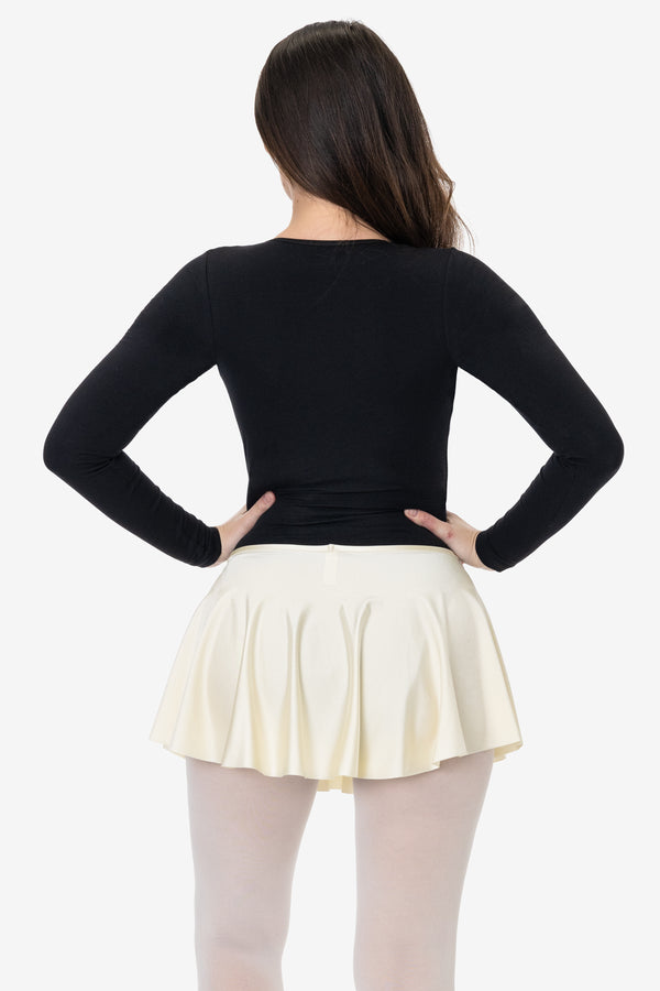 Los Angeles Apparel Nylon Tricot Circle Skirt