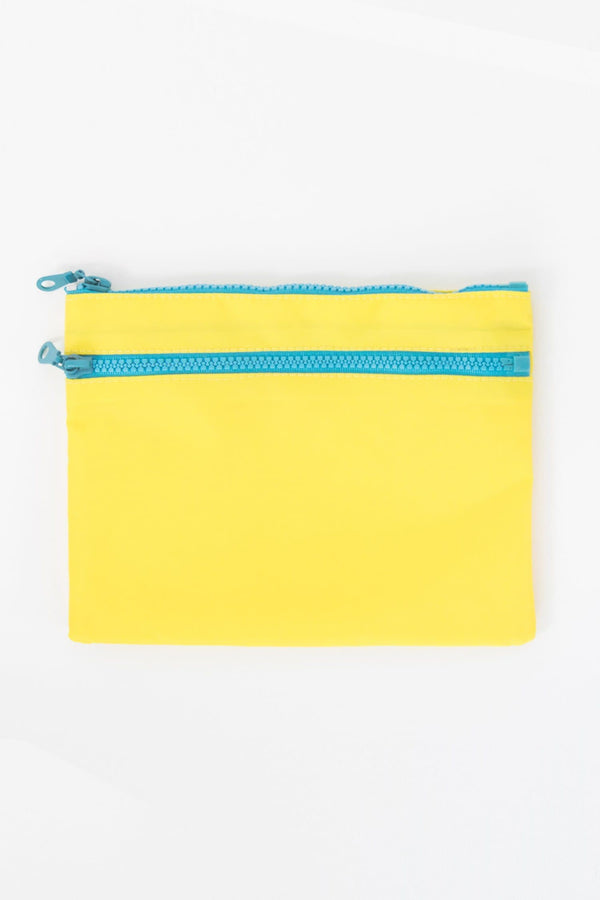 Los Angeles Apparel Nylon Zippered Pouch