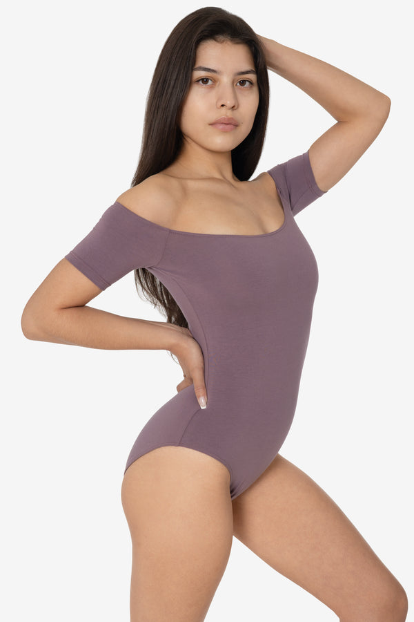Los Angeles Apparel Off Shoulder Bodysuit