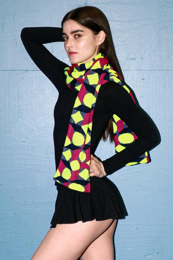 Los Angeles Apparel OpArt Scarf