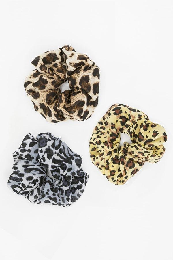 los angeles apparel Oversized Scrunchie 3 Pack