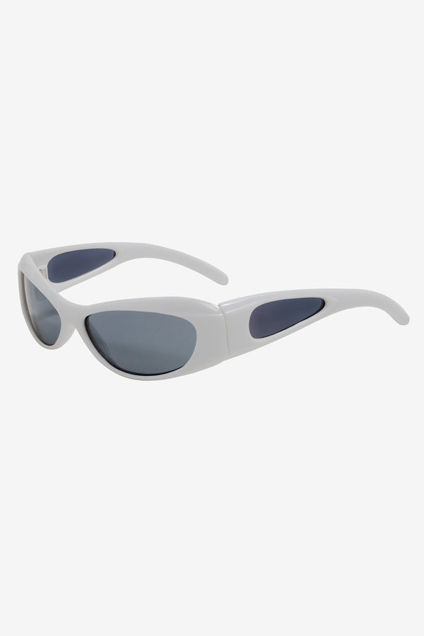Los Angeles Apparel Pismo White Sunglasses