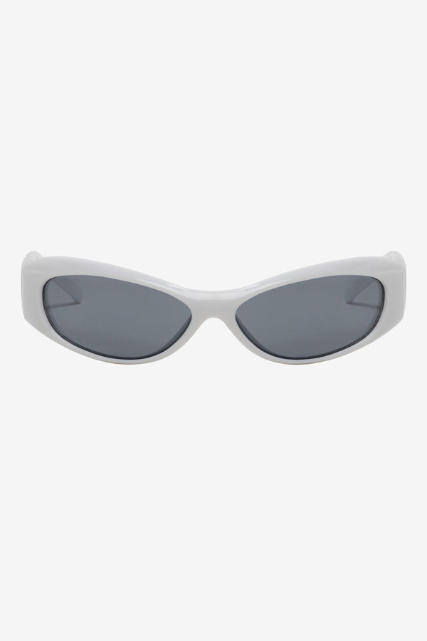 los angeles apparel Pismo White Sunglasses