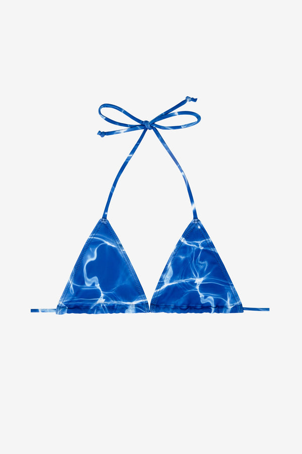 Los Angeles Apparel Printed String Bikini Top