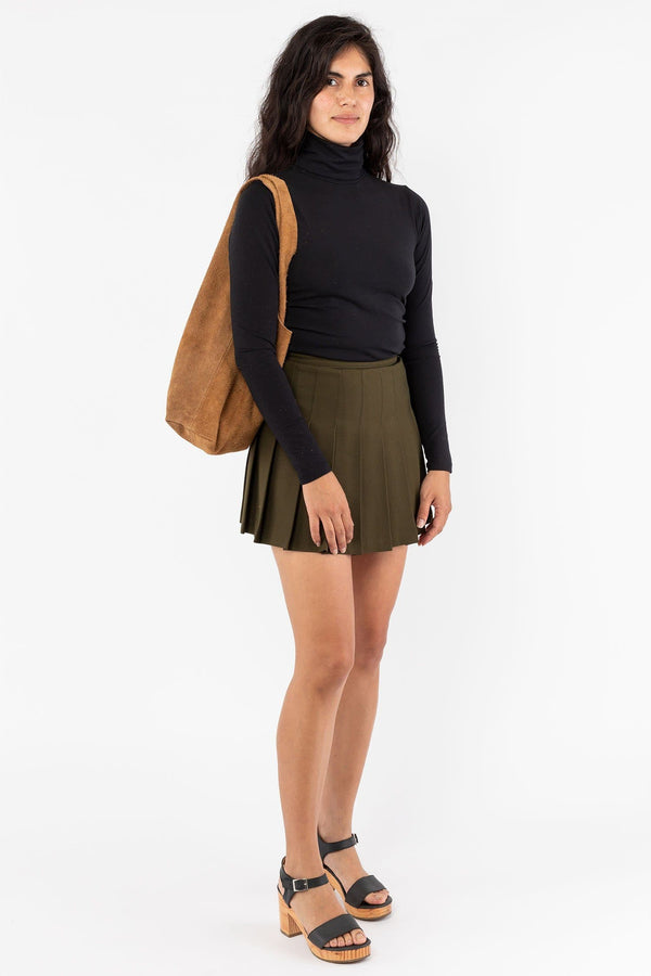 Los Angeles Apparel Raw Suede Shopping Bag