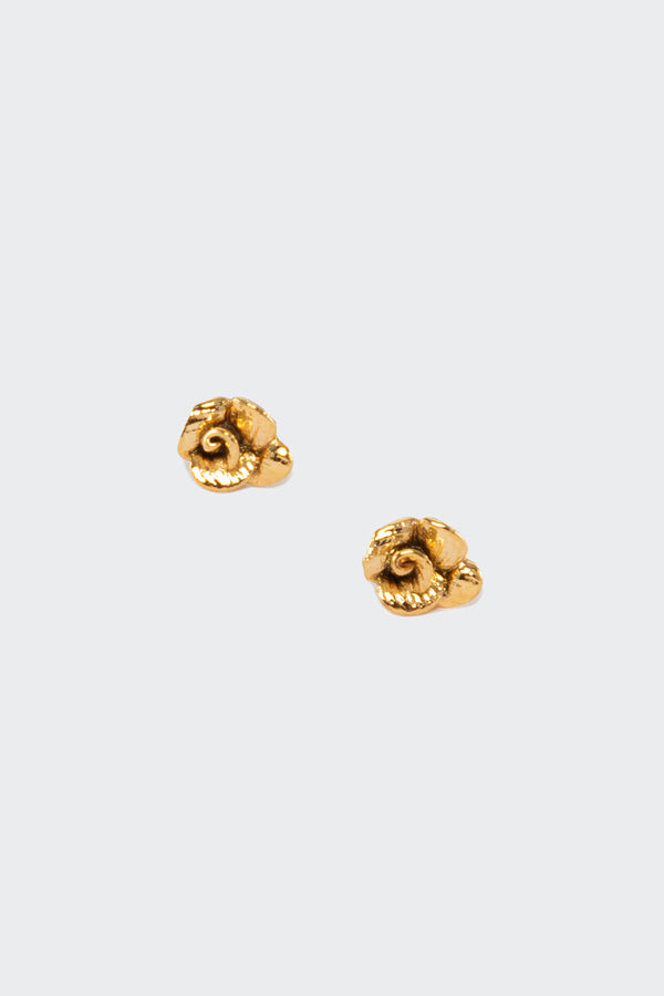 Los Angeles Apparel Rose Stud Earrings