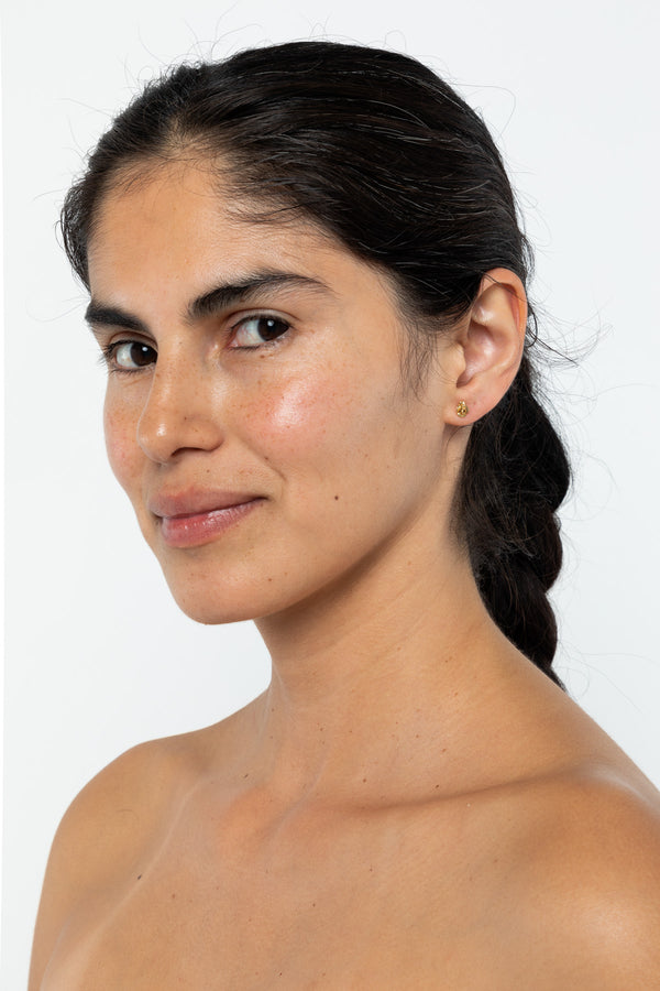 Los Angeles Apparel Rose Stud Earrings