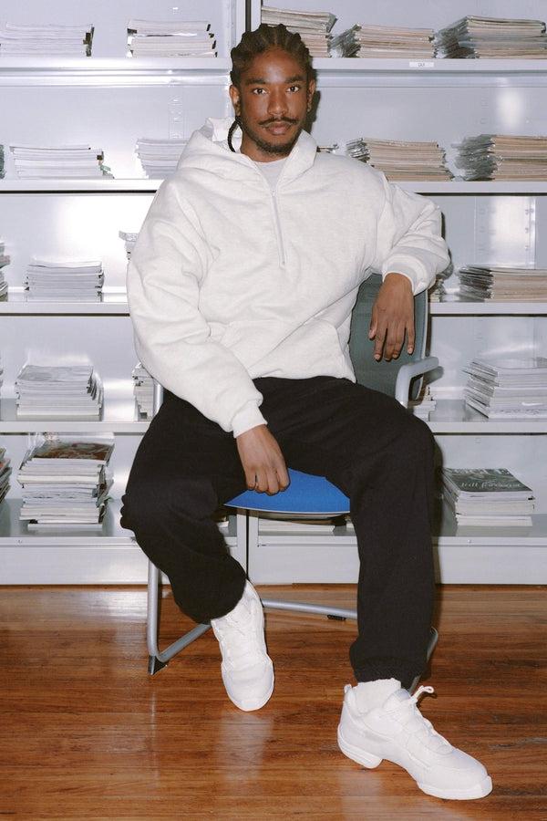 Los Angeles Apparel Scour Fleece Puffy Hoodie