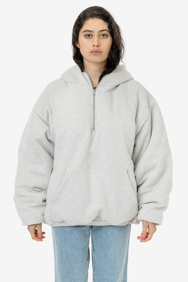 Los Angeles Apparel Scour Fleece Puffy Hoodie
