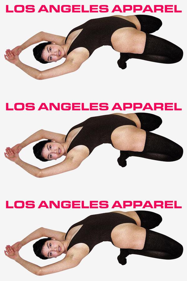 Los Angeles Apparel Sleeveless Wrap Front Bodysuit