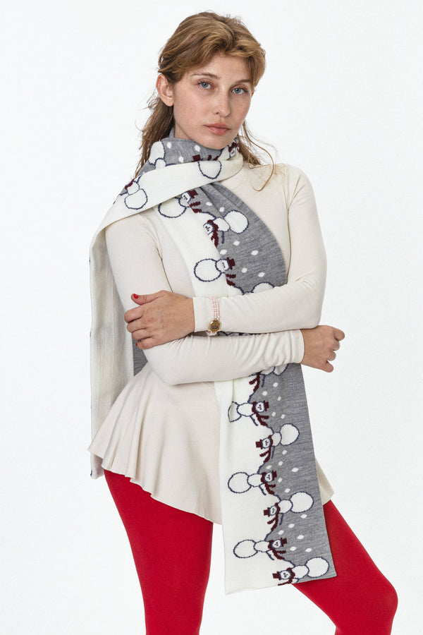 Los Angeles Apparel Snowman Scarf