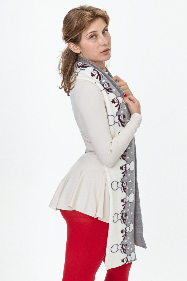 Los Angeles Apparel Snowman Scarf