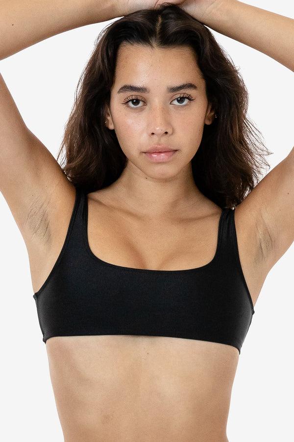 los angeles apparel Square Neck Bikini Top