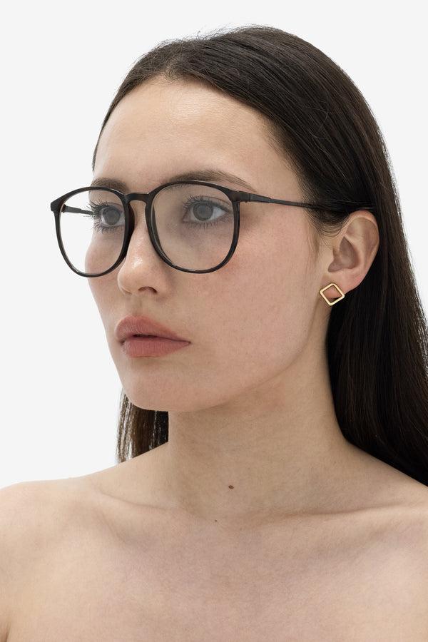 Los Angeles Apparel Square Stud Earring