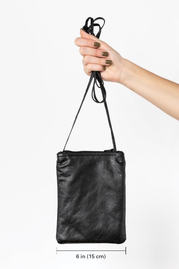 los angeles apparel The Essentials Leather Bag