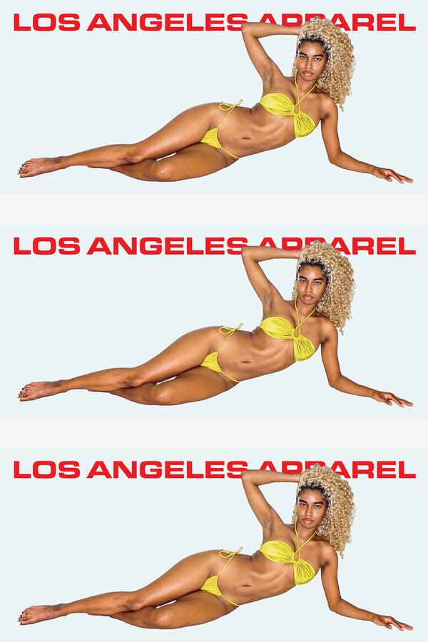 Los Angeles Apparel The Héloise Bikini Top