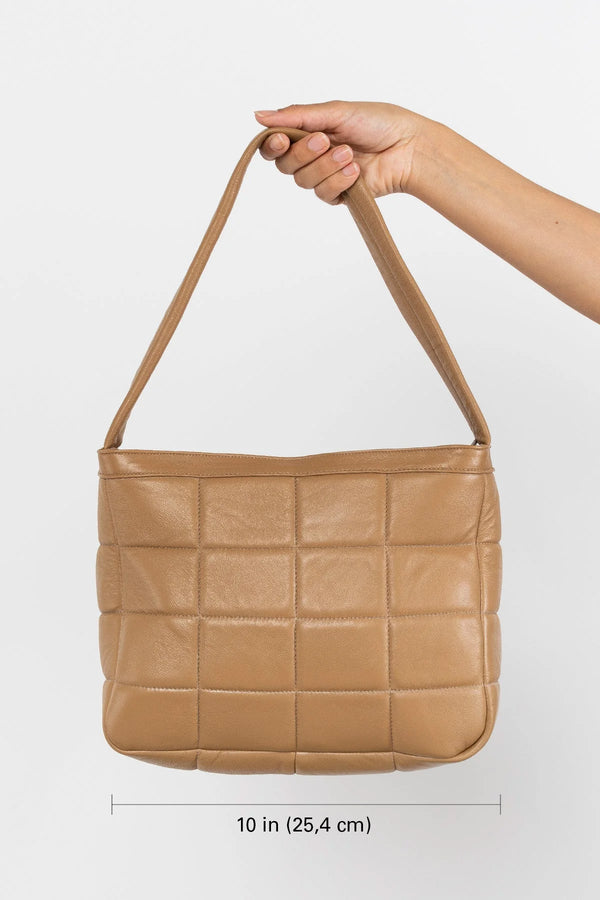 Los Angeles Apparel The Quilted Lambskin Bag