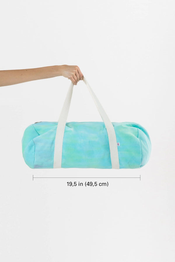 los angeles apparel Tie Dye Canvas Gym Bag