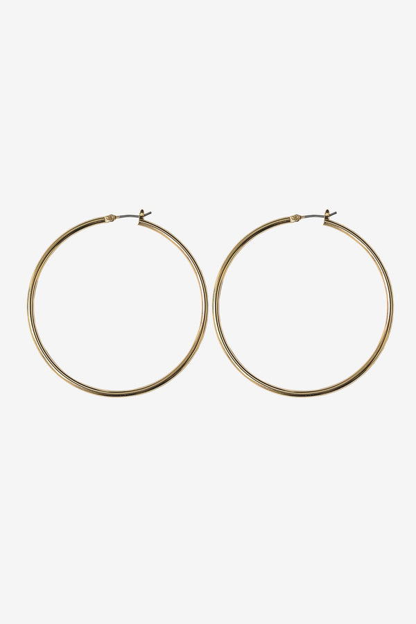 los angeles apparel Timeless Large Hoop Earrings